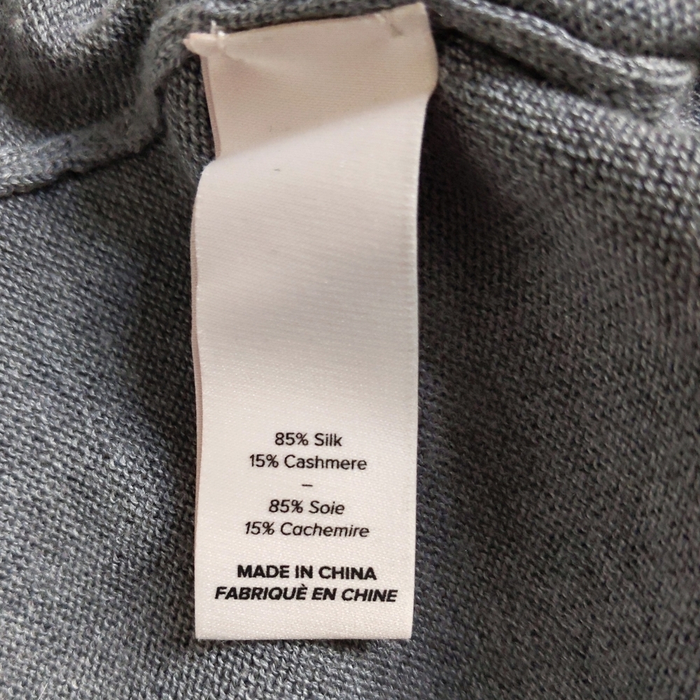 Cinq A Sept Tous Les Jours Gaetana Silk Cashmere Ruffle Trim Cardigan Sweater - Picture 11 of 13